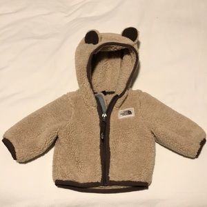 Baby north face fleecey jacket